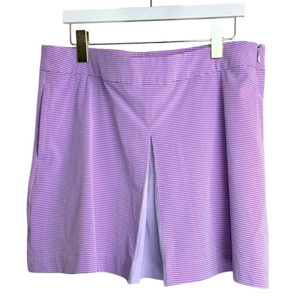 Puma Purple Striped Golf  Skorts Dry Cell size XL